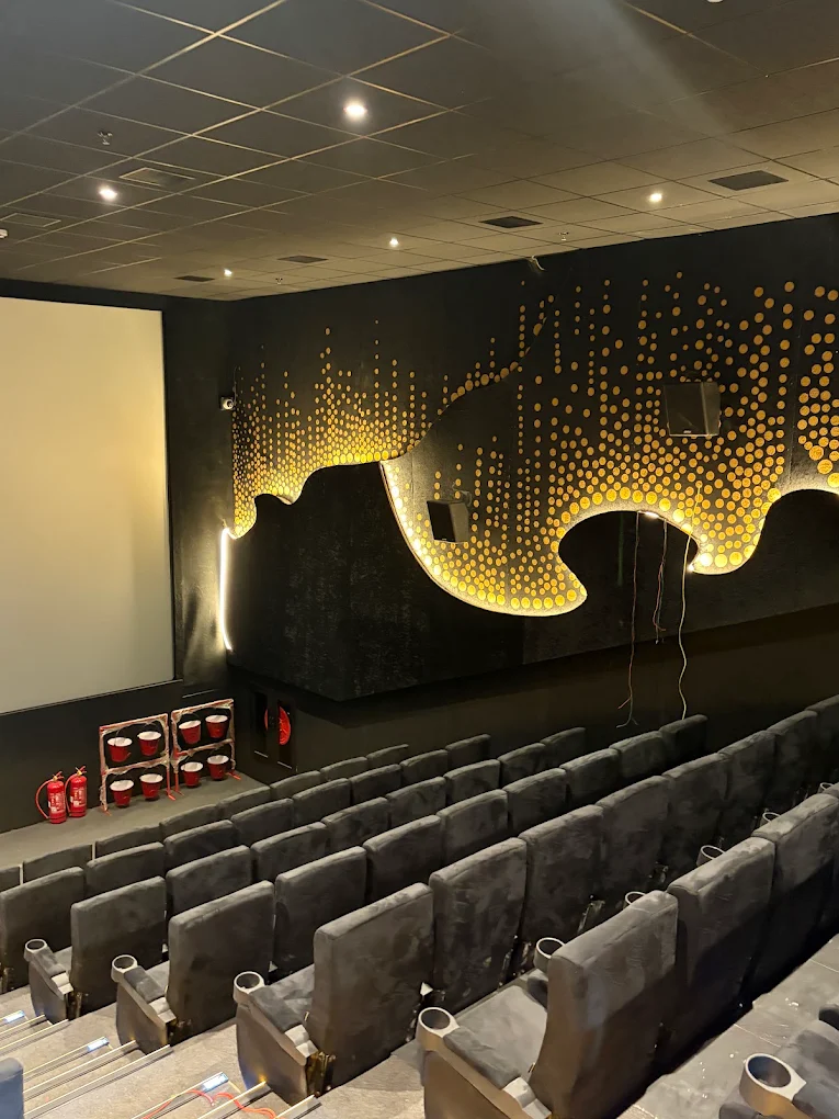 Interior of MK Cinemas auditorium